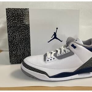 2023 Air Jordan 3 Retro “Midnight Navy” CT8532‑140 M12 NIB – Nike Drop